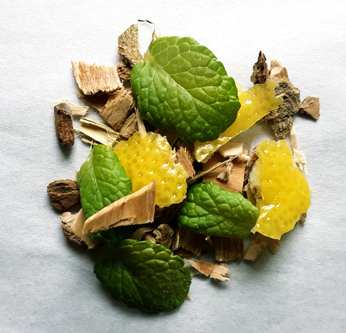 Lemon Mint White Willow Tea